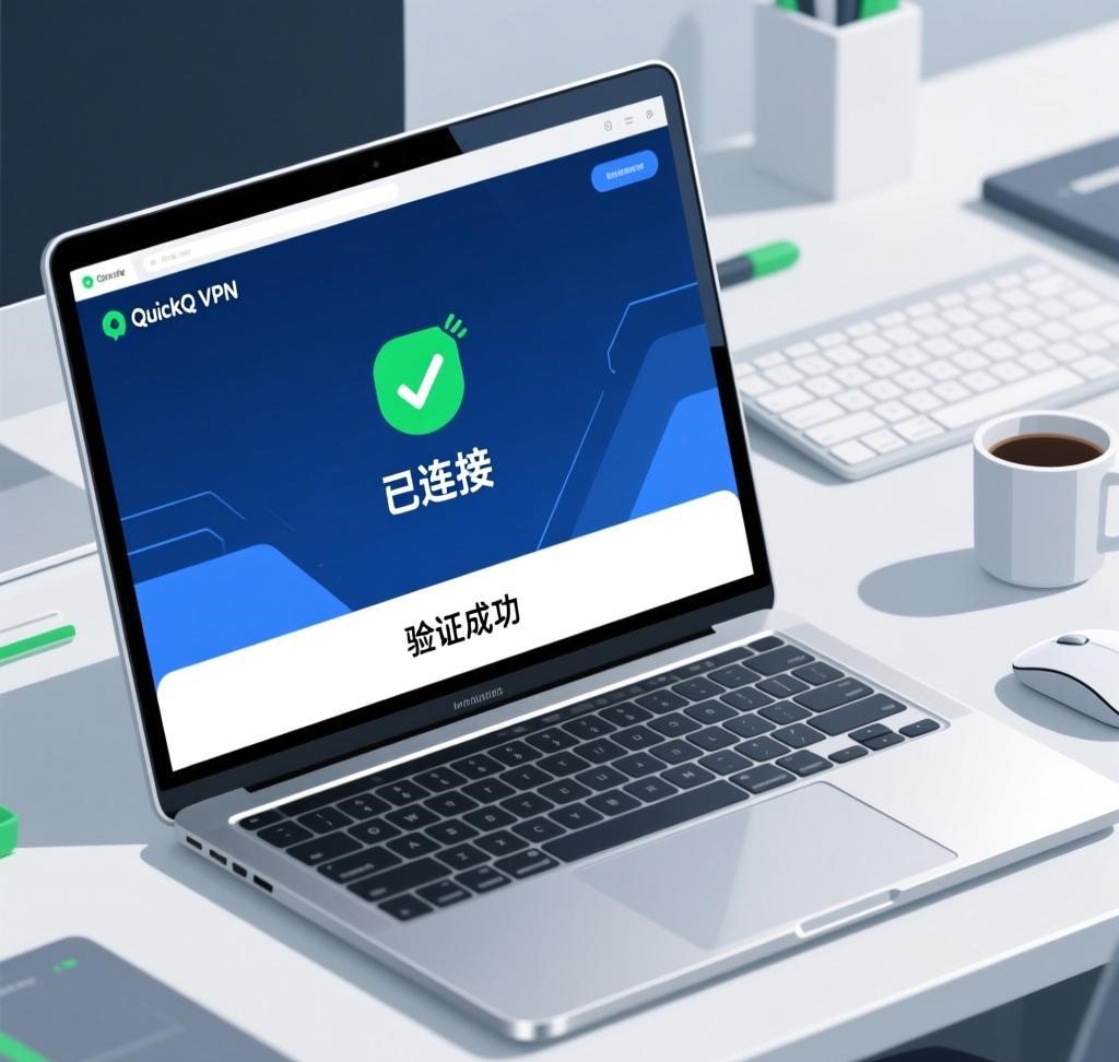 点击桌面快捷方式或从应用列表中打开QuickQ VPN
