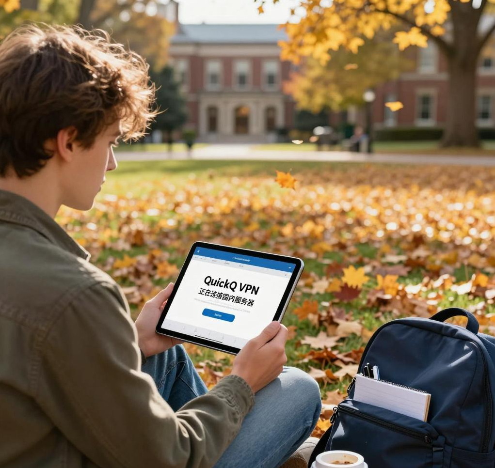 海外留学场景中QuickQ VPN的实用功能与技巧